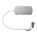 Raluhub zilver  USB hub 