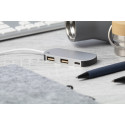 Raluhub zilver  USB hub 