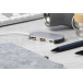 Raluhub argenté  port USB 