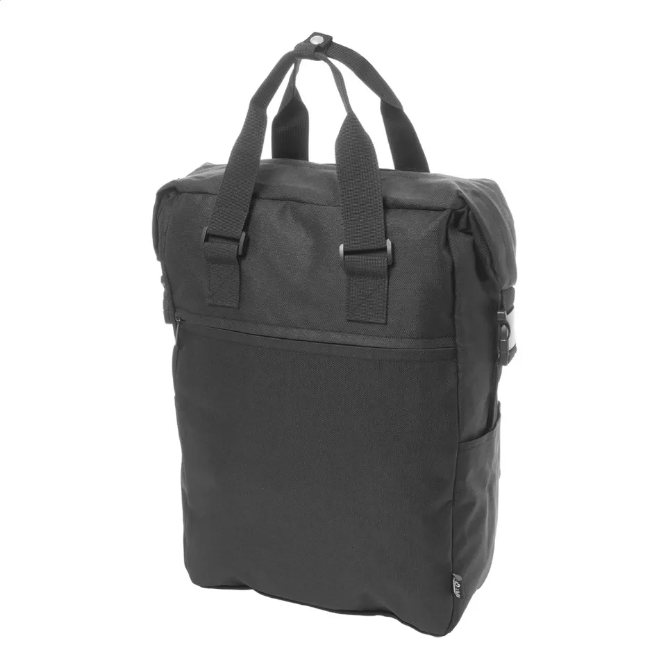 Ellison black  RPET backpack 