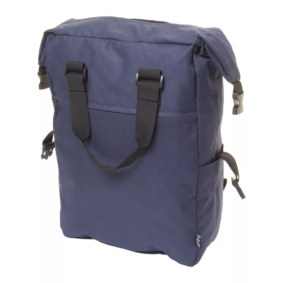 Ellison bleu foncé  Sac à dos en RPET 