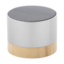 RalooBeat silver  wireless speaker 