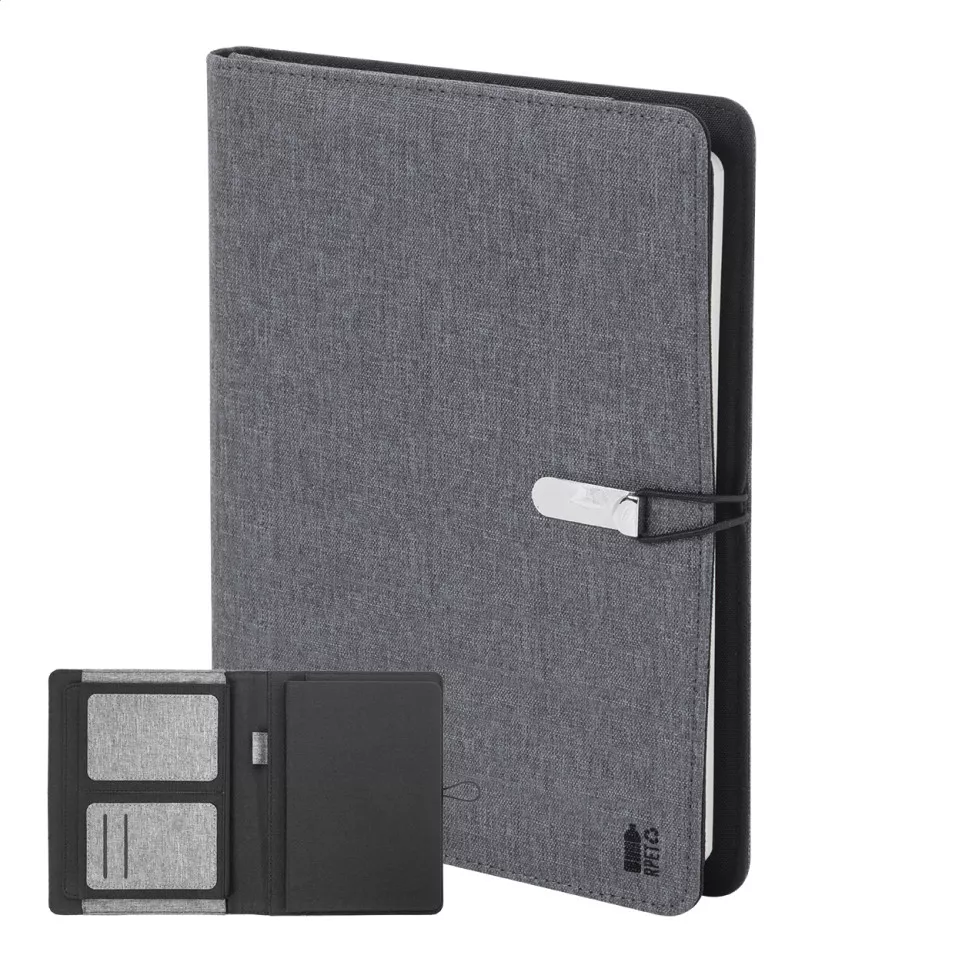 Shepherd A5 grey  RPET document folder 