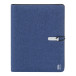 Shepherd A5 bleu  Porte-documents en RPET 
