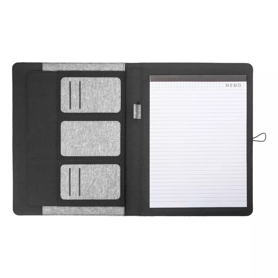 Shepherd A4 grey  RPET document folder 
