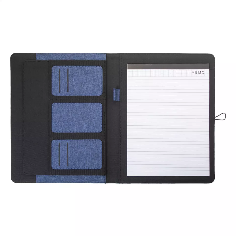 Shepherd A4 blue  RPET document folder 
