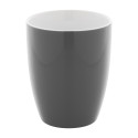 Gaia gris foncé blanc mug  