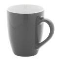 Gaia gris foncé blanc mug  
