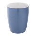 Gaia light blue white mug 