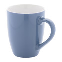 Gaia bleu clair blanc mug  