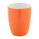 Gaia orange blanc mug  