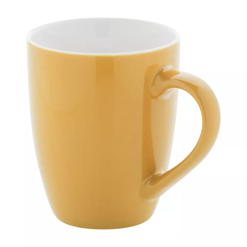 Gaia jaune blanc mug  
