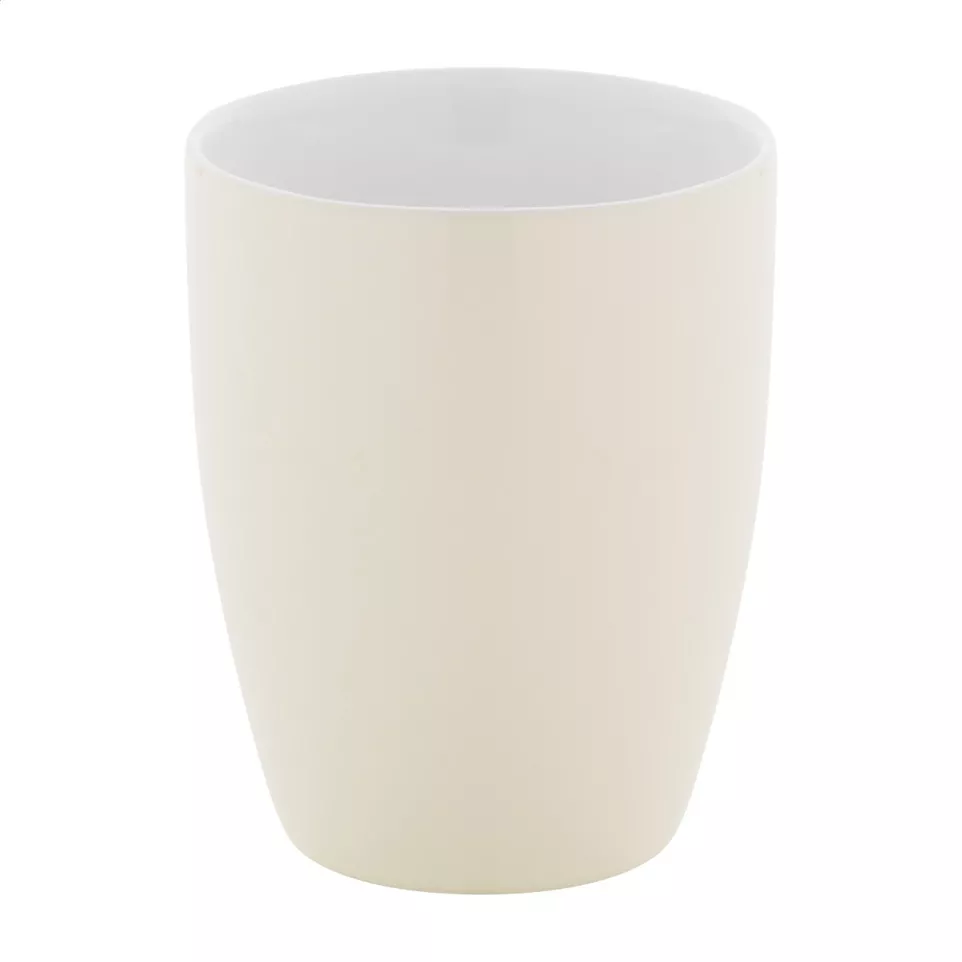 Gaia natural white mug 