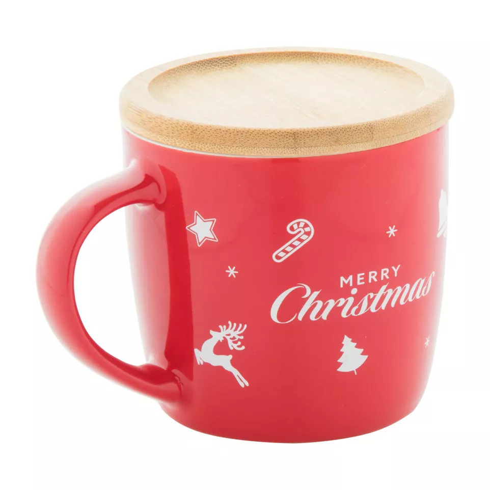 Salomaa rood  Kerst mok 
