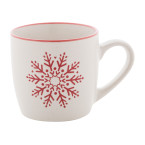 Snoflinga rouge  mug Noël 