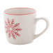 Snoflinga red  Christmas mug 