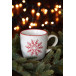 Snoflinga red  Christmas mug 