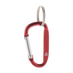 Ralubiner rood  sleutelhanger 