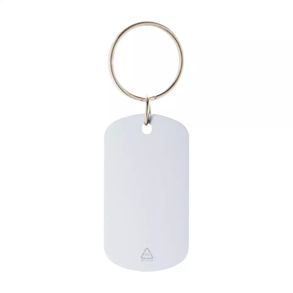 Ralutag silver  keyring 