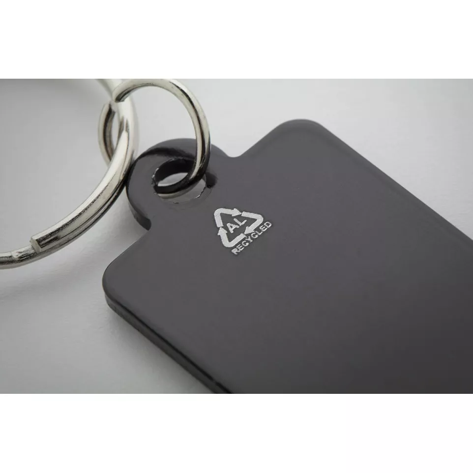 RaluCart black  trolley coin keyring 