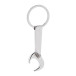 Spanner silver  bottle opener keyring 