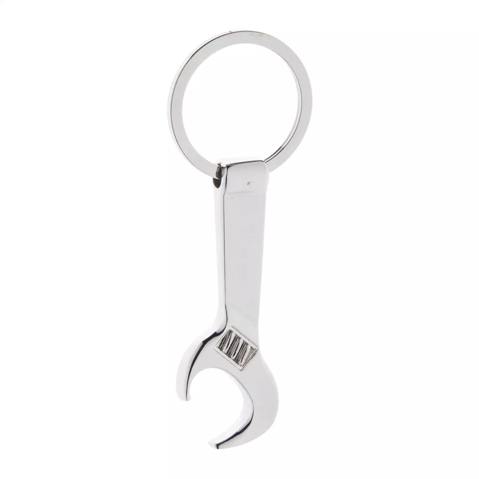 Spanner argenté  porte-clés décapsuleur 