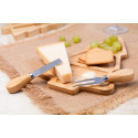 Jarlsberg naturelle  set Noël de couteaux à fromage  