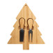 Jarlsberg natural  Christmas cheese knife set 