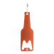 Kaipi orange  bottle opener keyring 