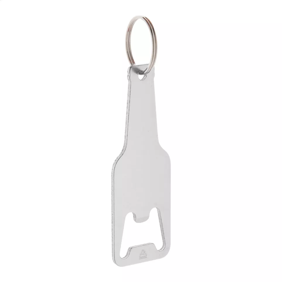Kaipi zilver  flesopener sleutelhanger 