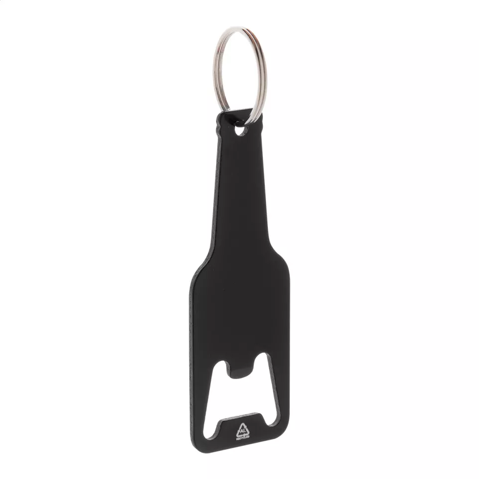 Kaipi noir  porte-clés décapsuleur 