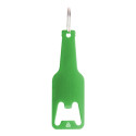 Kaipi green  bottle opener keyring 