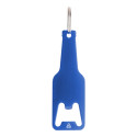 Kaipi blue  bottle opener keyring 