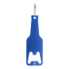 Kaipi blauw  flesopener sleutelhanger 