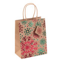 Pekkola S multicolour  Christmas gift bag, small 