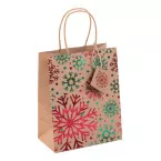 Pekkola S multi-couleurs  sac cadeau Noël, petit 
