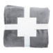 Vantaa gris  couverture en flanelle RPET 