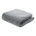 Vantaa gris  couverture en flanelle RPET 