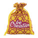 SuboGift M yellow  custom gift bag, medium 
