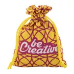 SuboGift M jaune  sac cadeau personnalisé, moyen 