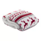 Hobborn meerkleurig  RPET Kerst deken 