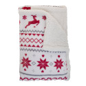 Hobborn meerkleurig  RPET Kerst deken 