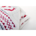 Hobborn meerkleurig  RPET Kerst deken 