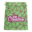 SuboGift L groen  custom made geschenktas, groot 