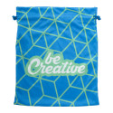 SuboGift L blauw  custom made geschenktas, groot 