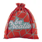 SuboGift L rouge  sac cadeau personnalisé, grand 