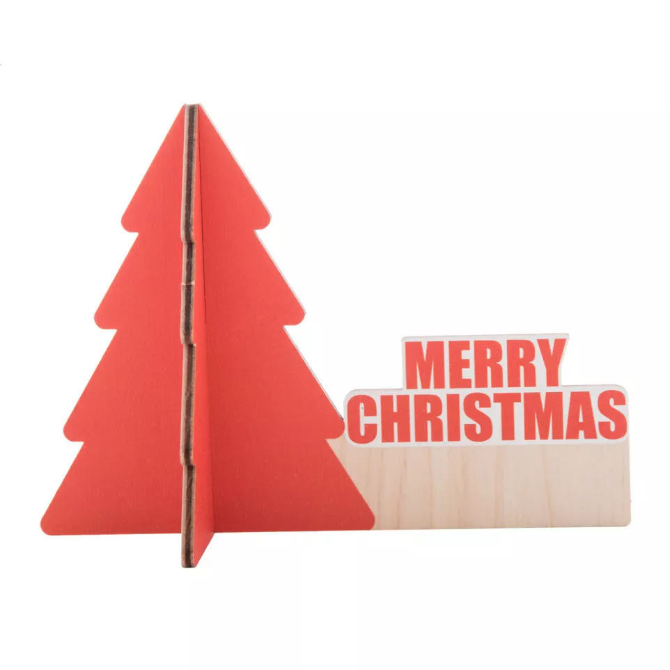Narkaus rouge  sapin de Noël de bureau 
