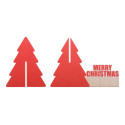 Narkaus red  desk Christmas tree 