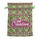 SuboGift M green  custom gift bag, medium 