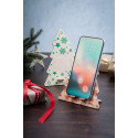 Vallvik rood natuurlijk Kerst bureau mobiel houder 